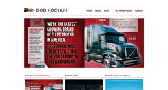 Desktop Screenshot of bobkochuk.com